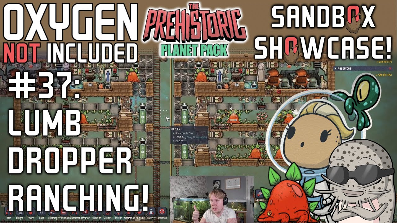 How To Ranch Lumbs With Automation In ONI: Spaced Out! Sandbox Showcase #37