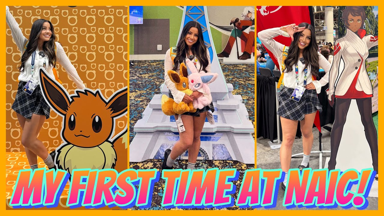 VLOG: My First Time At NAIC! | Pokemon Scarlet & Violet