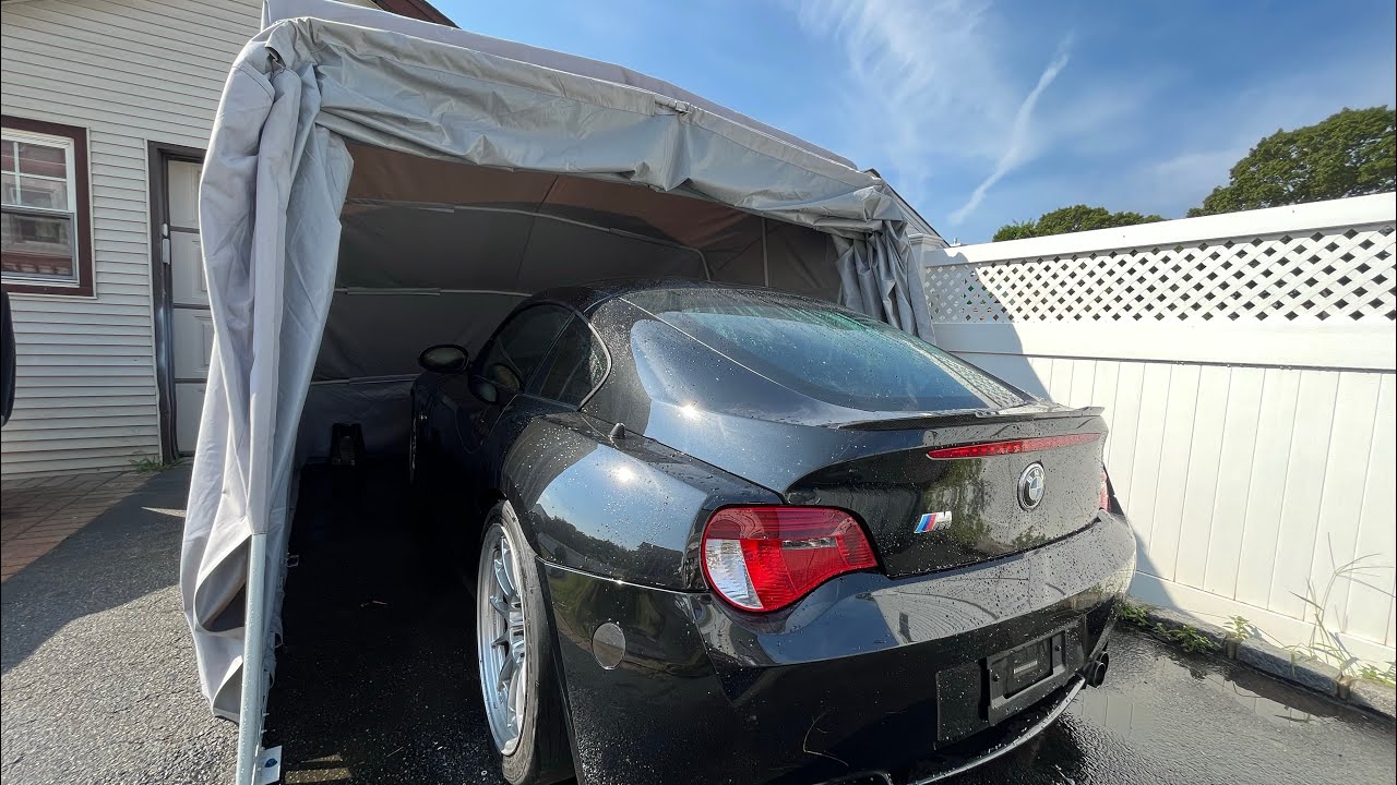 IKUBY.com CARPORT STORAGE : SPOILER , its a Harbor Freight tent killer