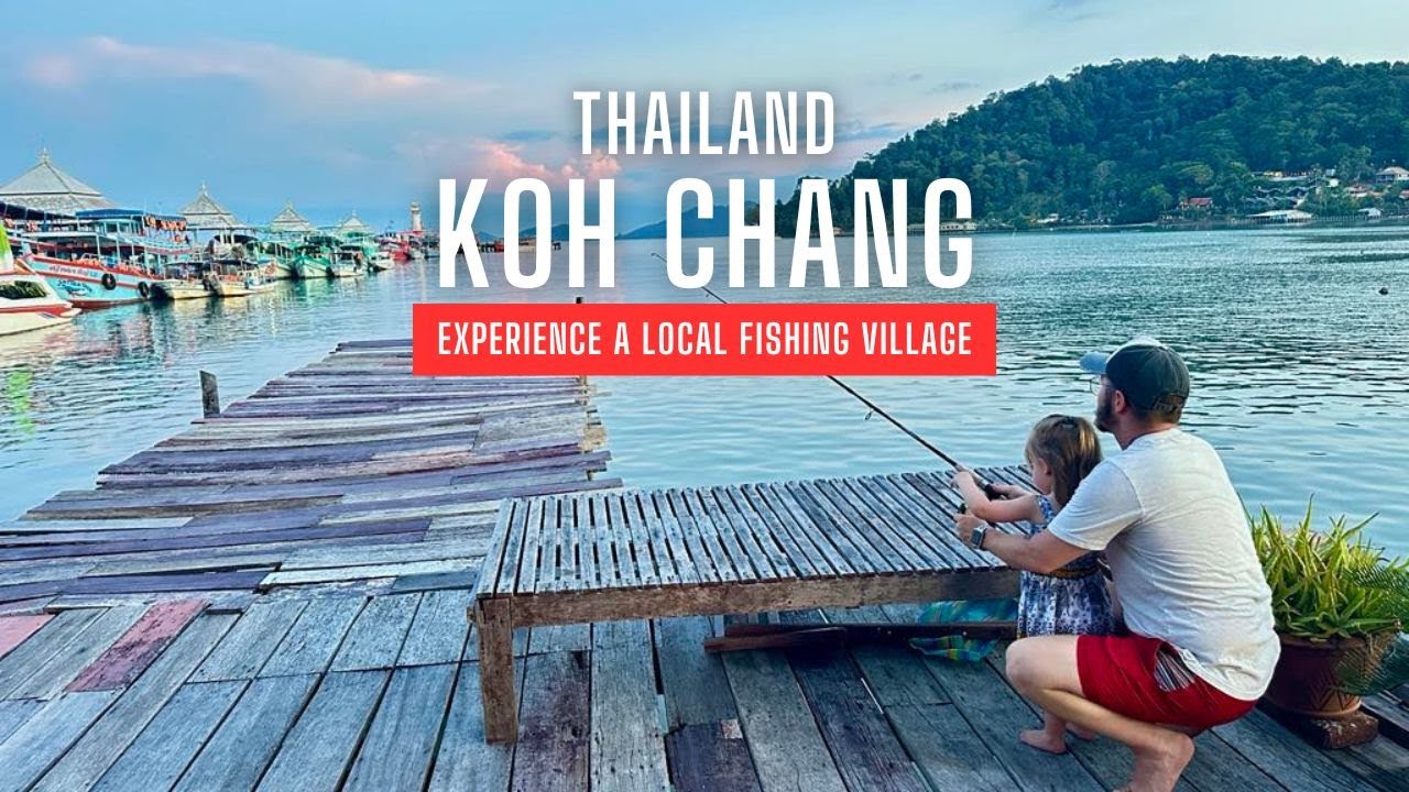 🎣Unforgettable Day at Bang Bao Pier, Koh Chang, Thailand🐟