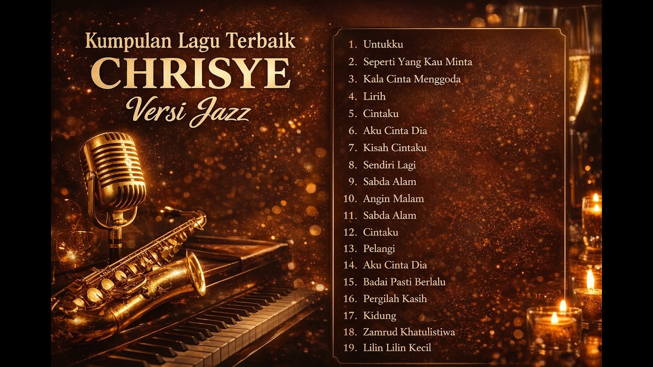 BARU 2026  Chrisye Versi Jazz Terbaik HIGH QUALITY | Playlist Nostalgia Sepanjang Masa