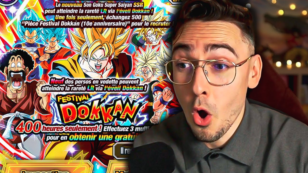 INVOCATION SUPER VEGETO LR 10 ANS DOKKAN BATTLE !