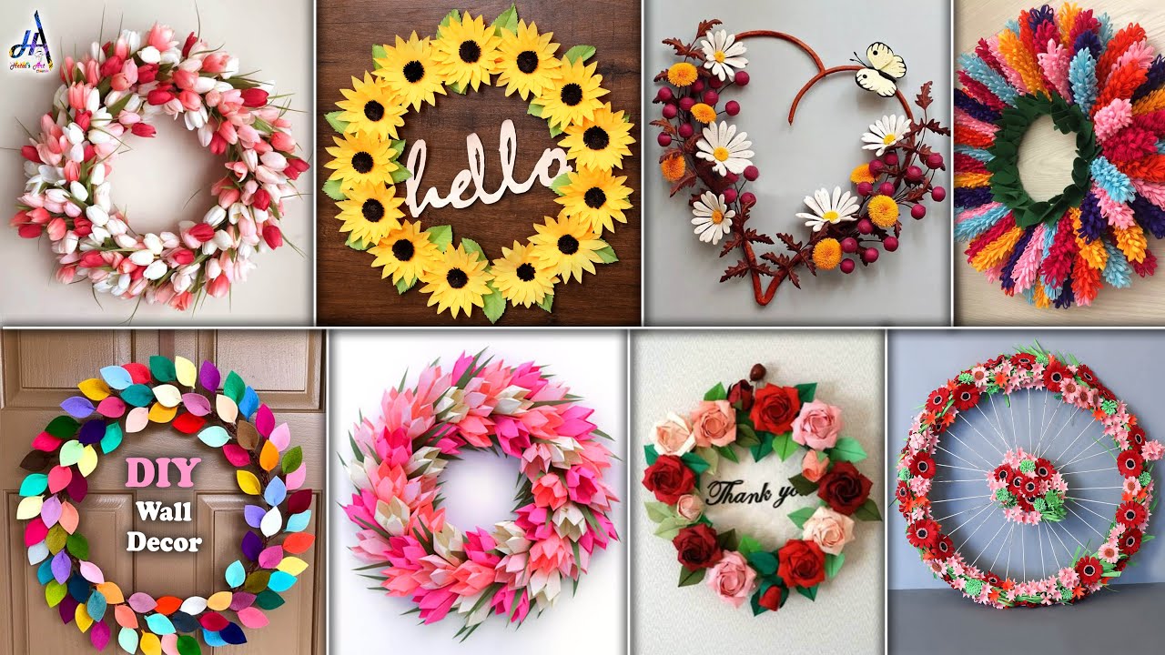 Best!!.. DIY Paper Wall Hanging !!! DIY Room Decor Projects