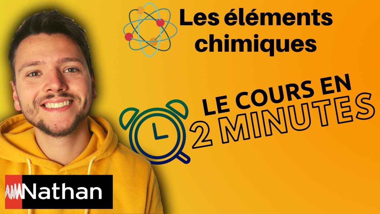 Les &eacute;l&eacute;ments chimiques : un niveau d'organisation - Enseignement Scientifique - Premi&egrave;re