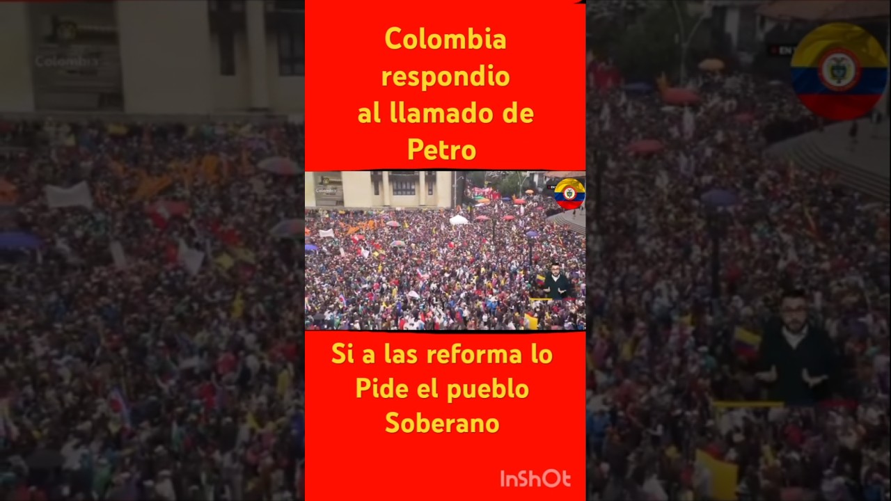 #noticias el pueblo exige las reformas #petro