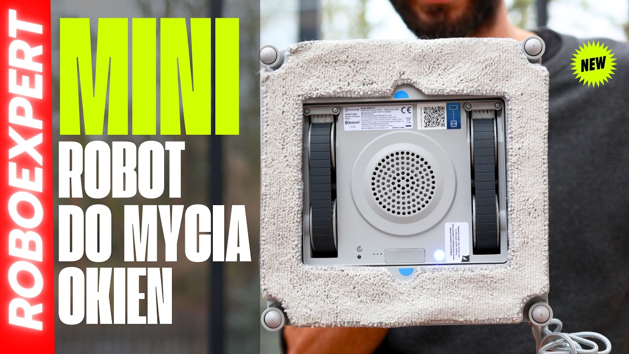 #82 🤖Ecovacs Winbot Mini - najnowszy i najmniejszy robot do mycia okien
