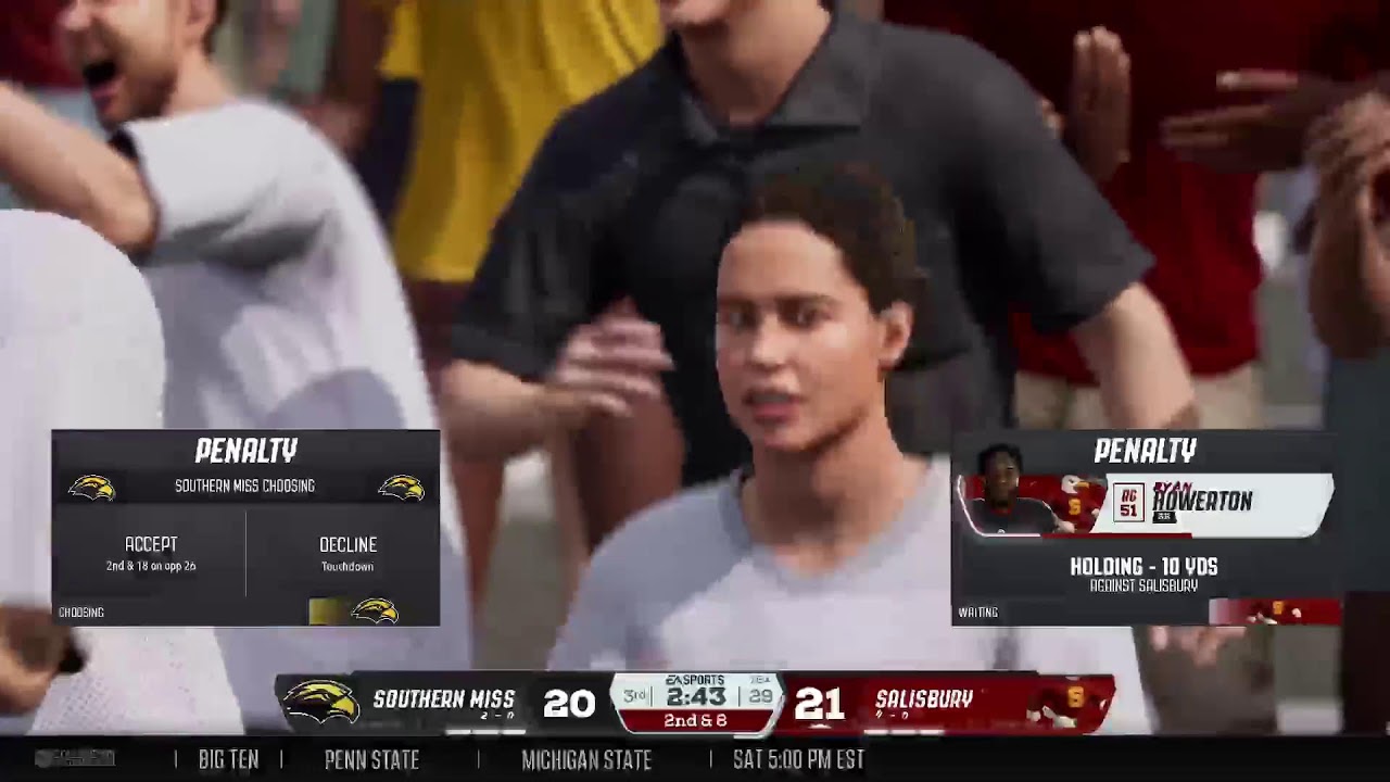 Salisbury Seagulls (4-0) vs Southern Mississippi