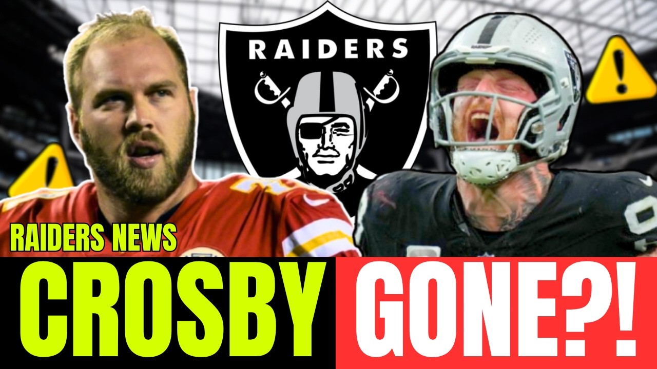 BEARS CROSBY TRADE RUMOR?! + $54M TRE TUCKER EXIT?! RAIDERS NEWS