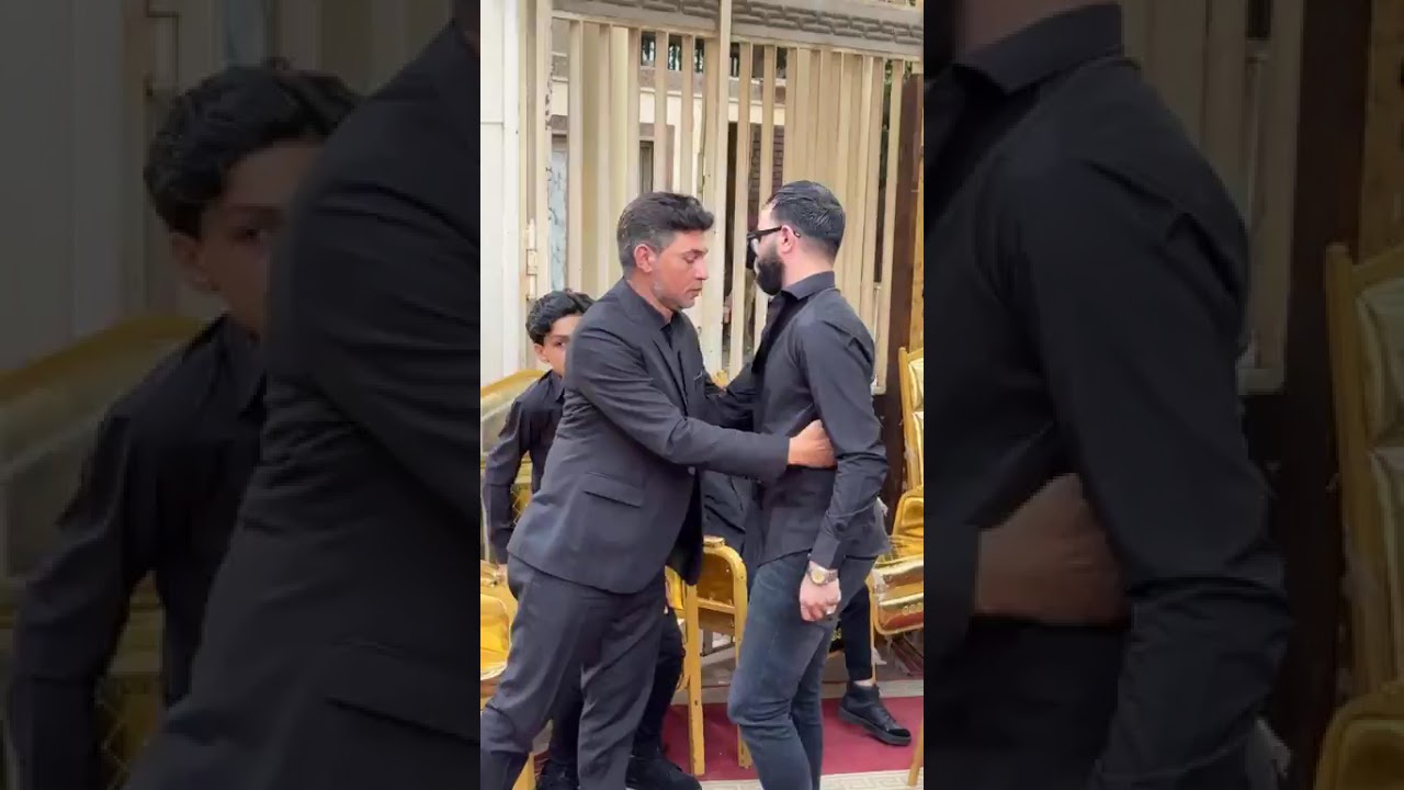 حمادة الليثي وعدوية شعبان عبدالرحيم أول الحضور في عزاء الفنان أحمد عامر