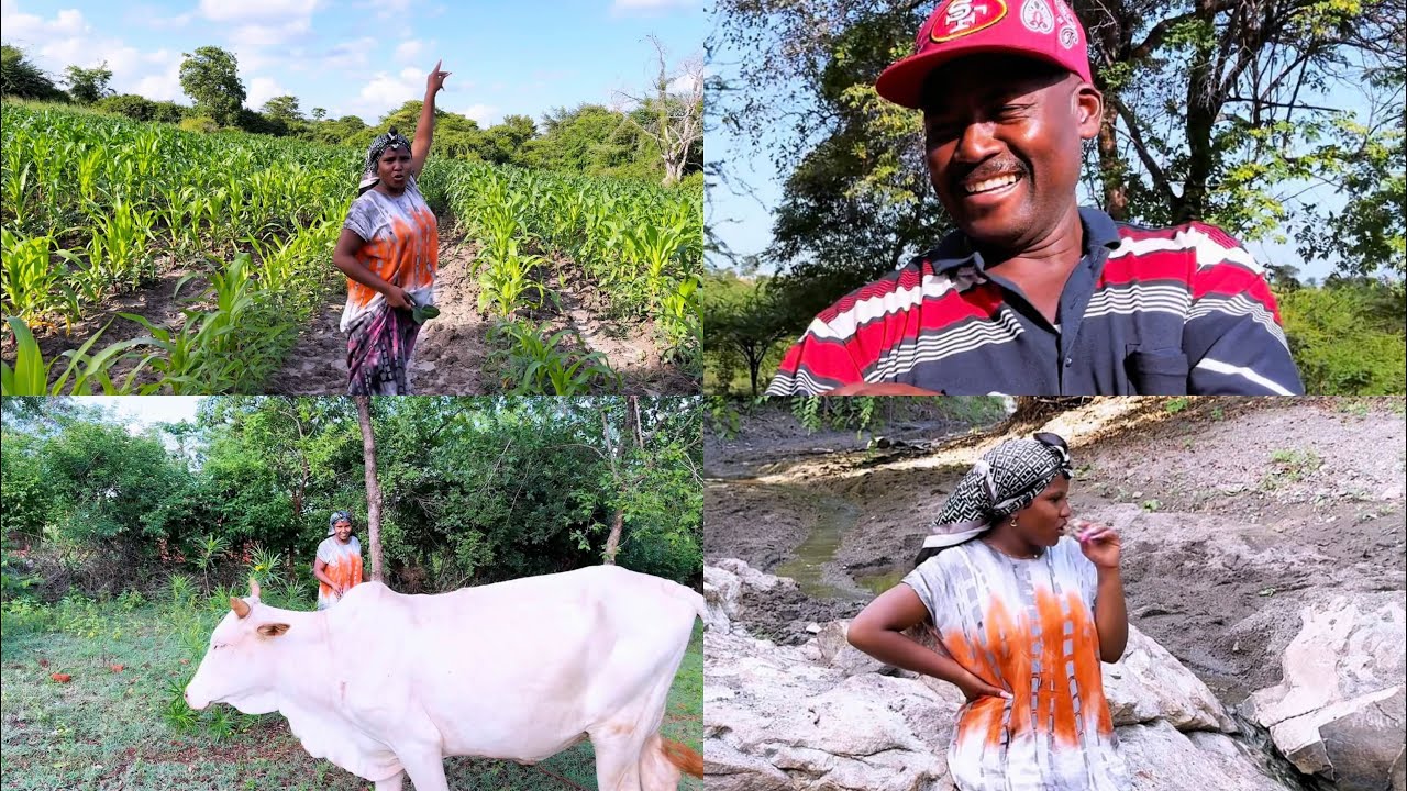 OUR VILLAGE TOUR 🥰-MEET MY DAD/MOM❤️