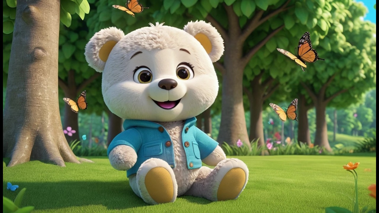 Teddy Bear Teddy Bear Turn Around | Fun Movement Nursery Rhyme for Kids