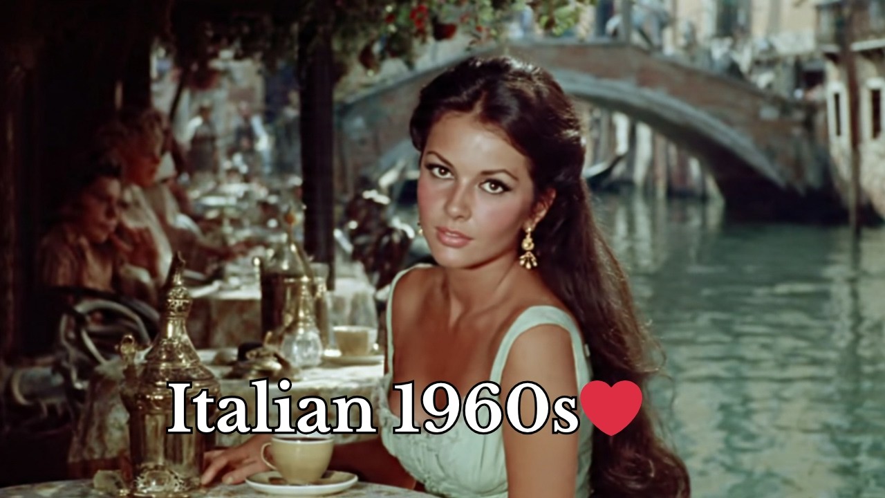 Vintage Italian Love Songs 1960s ❤️ Ti Amo | Vintage Riviera Romance (Venice, Capri, Amalfi, Rome)