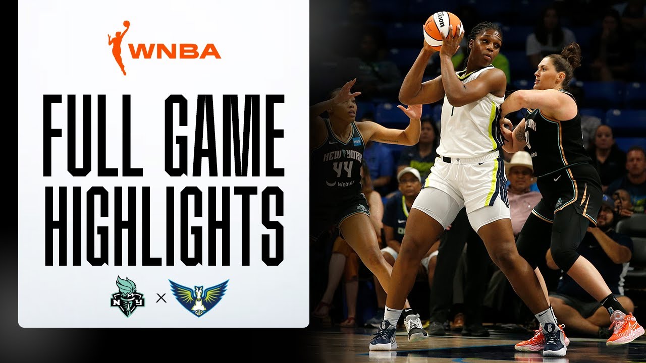 NEW YORK LIBERTY vs. DALLAS WINGS | FULL GAME HIGHLIGHTS | August 8, 2022