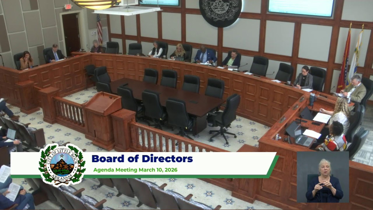 City of Little Rock Agenda Board Meeting 3.10.26