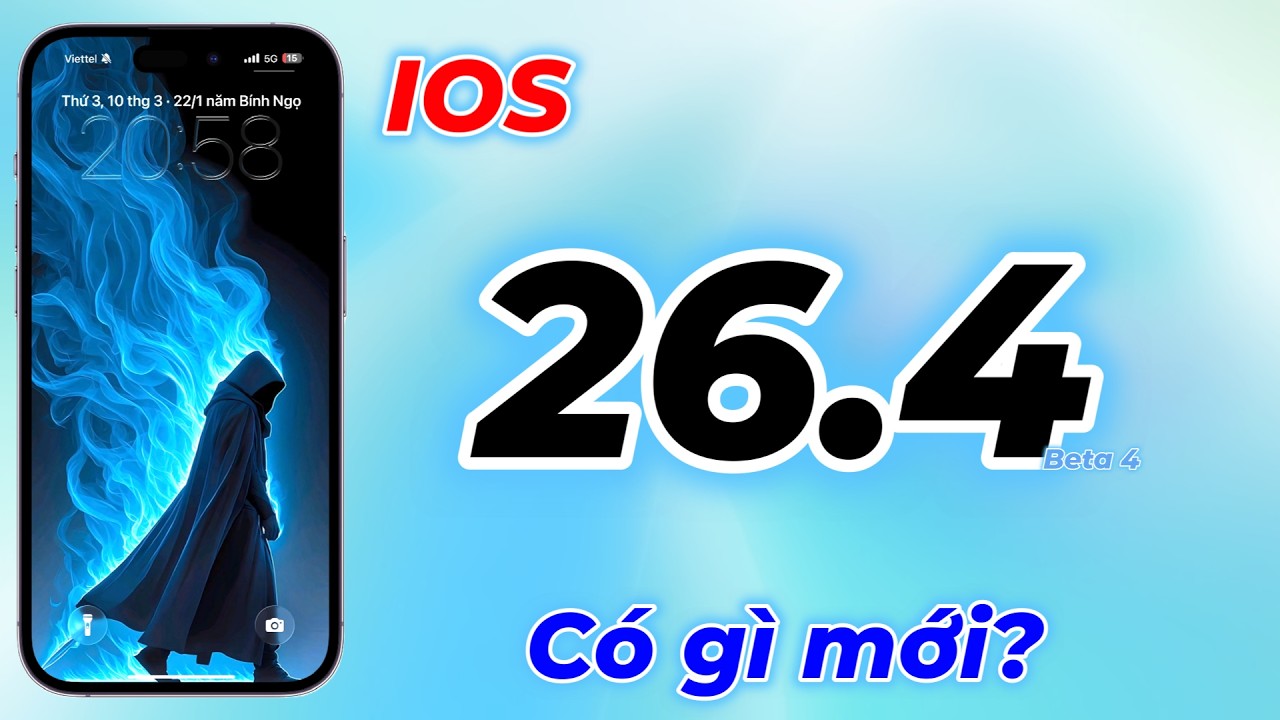 IOS 26.4 Beta 4 Có gì mới?