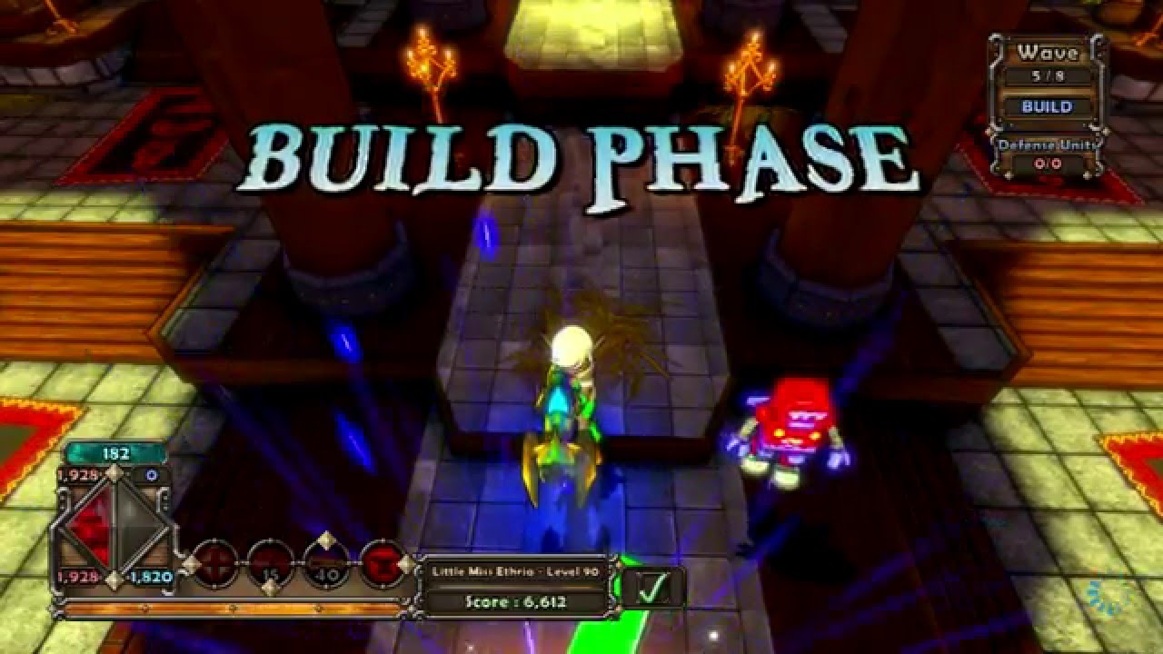 Dungeon Defenders PS3 Zippy Terror Insane+ Solo