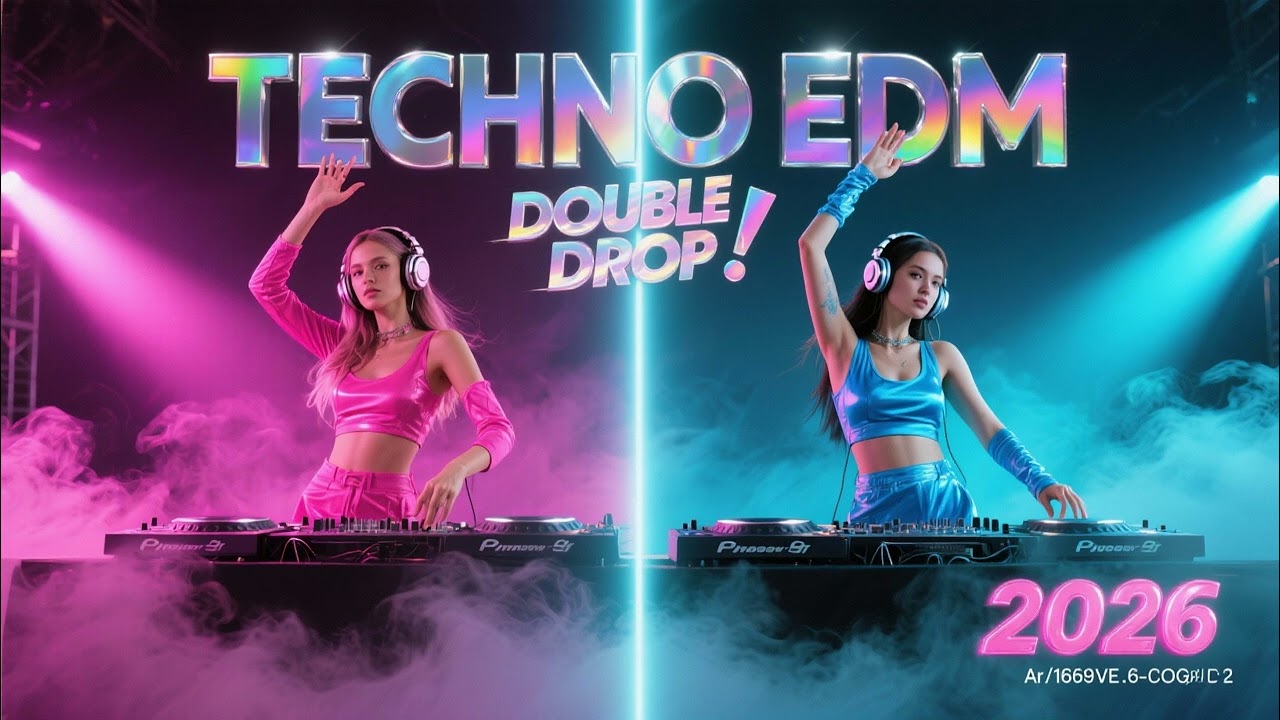 ТЕХНО БАСС МИКШ 2026 🔊 Бесконечные EDM-хиты для вечеринок 🔥 Лучшие танцевальные техно-ремиксы 25