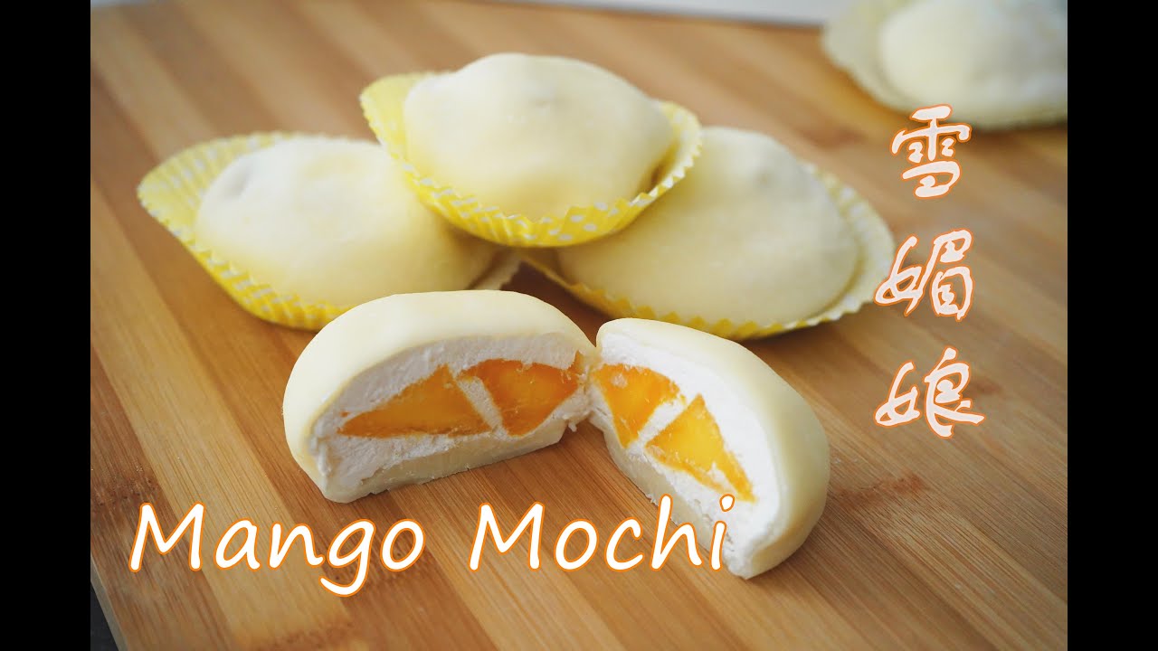 Mochi de mango f&aacute;cil y r&aacute;pida