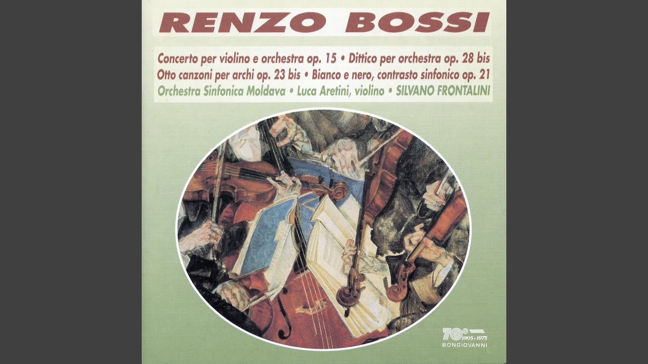 8 Canzoni, Op. 23bis: No. 6. Canzone nostalgica