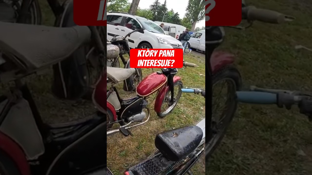 W Jakiej Cenie Motocykle PRL ? MotoBazar Ł&oacute;dź 2023 Komar Wsk Romet Ogar