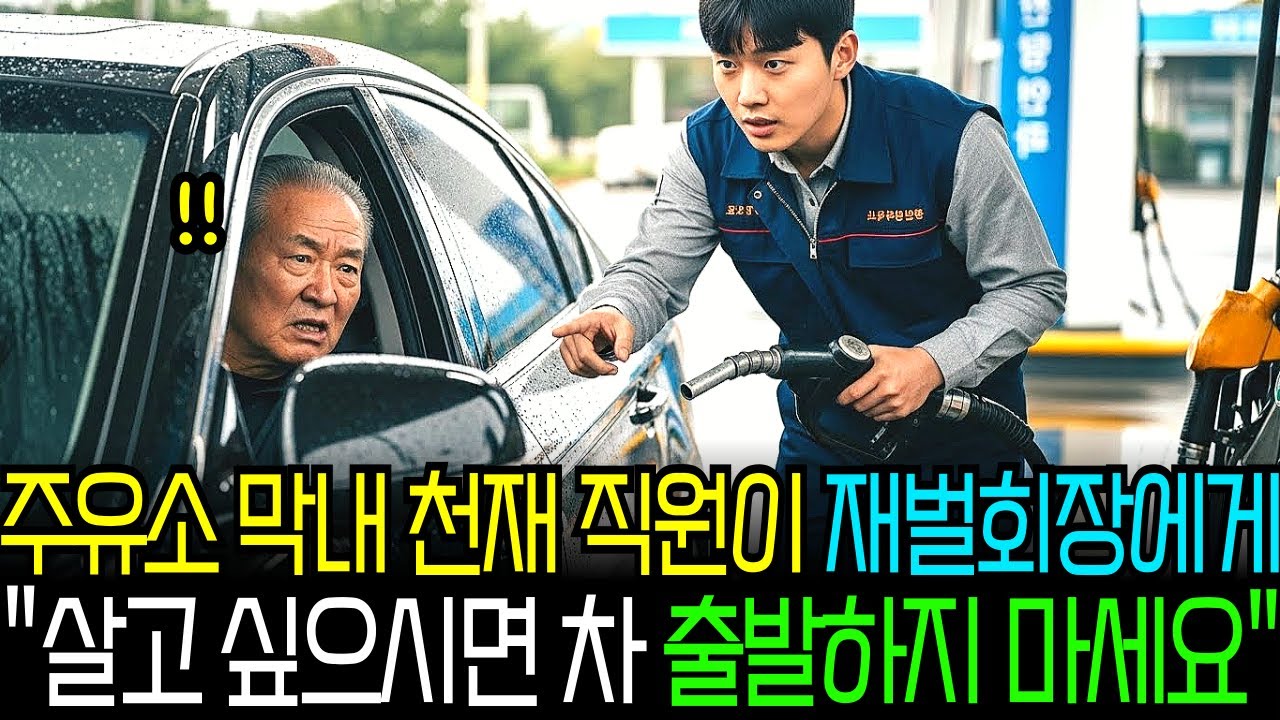 주유소 막내 직원인 천재 소년이 차를 가로막았다 이를 본 재벌회장은 충격ㅣ노후사연ㅣ인생조언