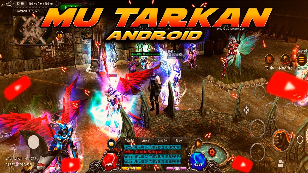 Mu Online Android Tarkan Para Android & IOS 2025