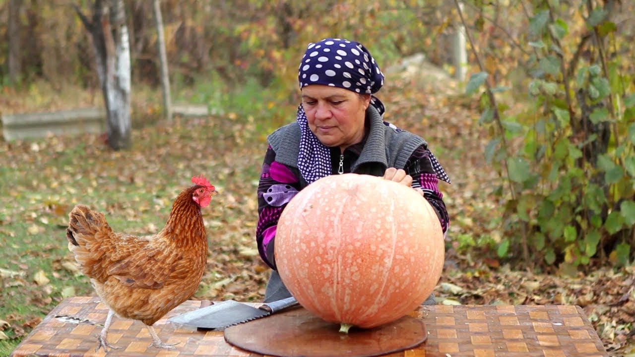 Плов из Тыквы в Казане