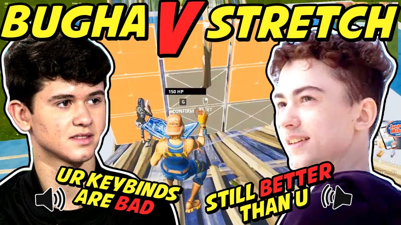 Bugha Explains To Stretch Why Default Key binds are Bad & Why World Cup Was SO Easy in THIS 1v1
