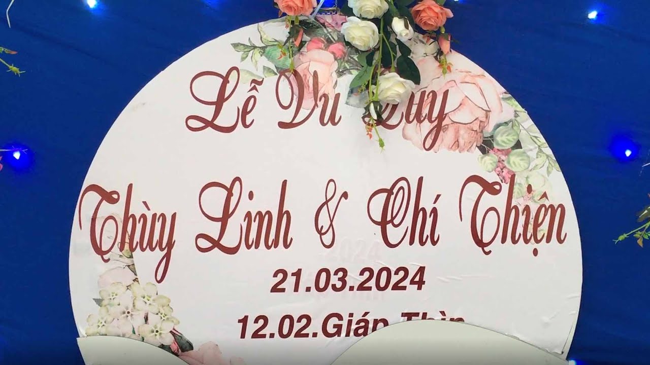 Lễ Th&agrave;nh H&ocirc;n Ch&iacute; Thiện & Th&ugrave;y Linh