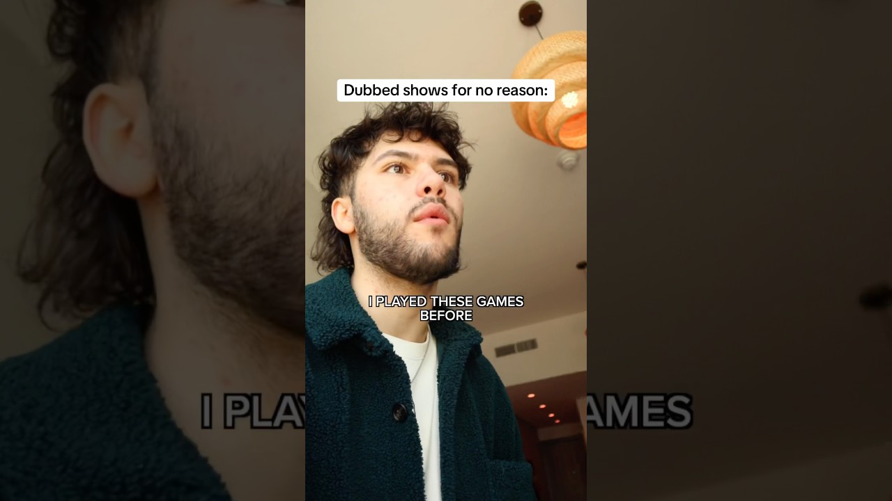 Dubbingowane programy telewizyjne są takie 😭