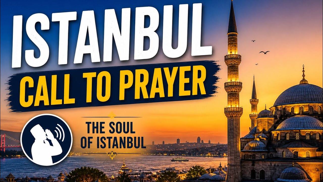 Istanbul Call to Prayer | Istanbul Adhan | 4K