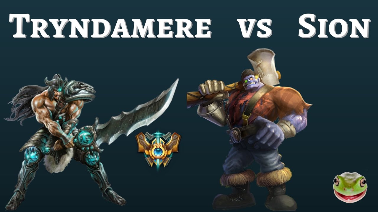 Tryndamere vs Sion - Pretty INTeresting start