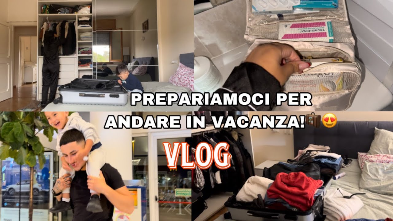 Vlog/ Andiamo in vacanza!🧳 *preparazione + shopping*