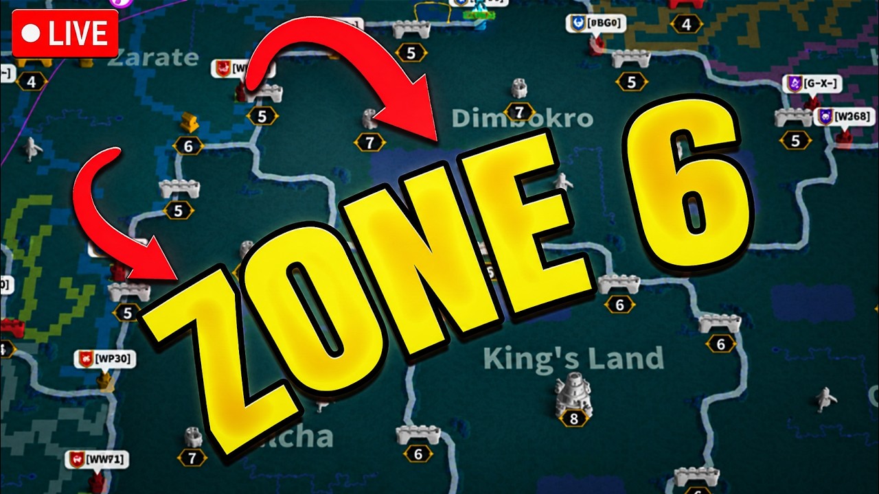 First Fight of KVK 2!!! ZONE 6 FIGHT!! | Rise of Kingdoms