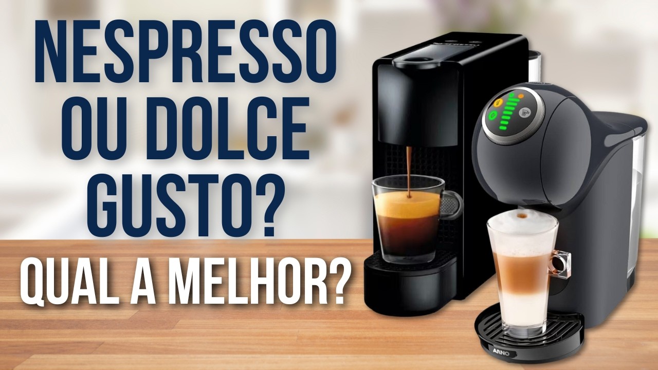Nespresso vs Dolce Gusto – Qual é a melhor cafeteira de cápsulas em 2025?