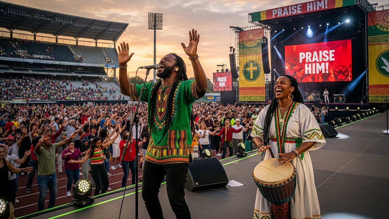 Praise in Zion | Uplifting Reggae Worship Song (Biblical & Spiritual, Jesus Reigns)