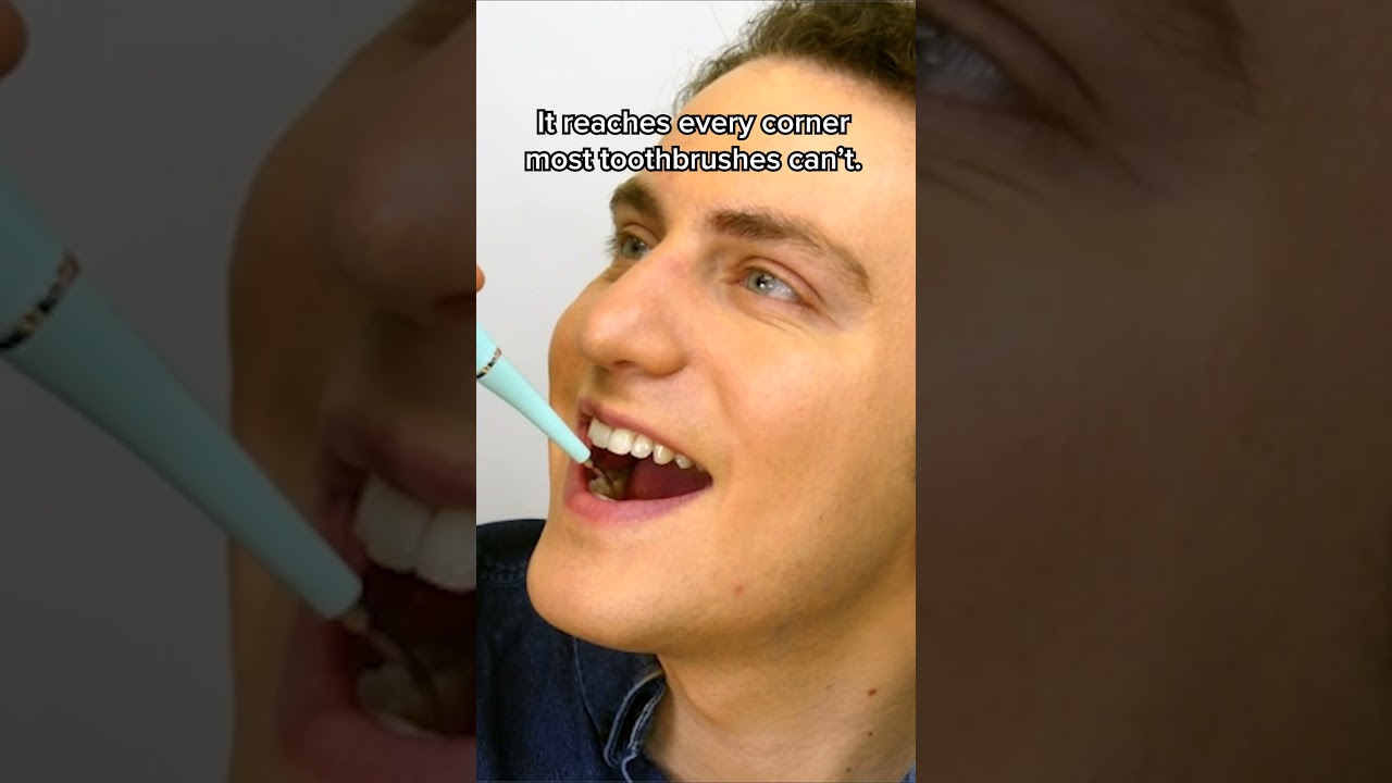 Instant Plaque Removal? See Ultrasonic Tooth Cleaner in Action!