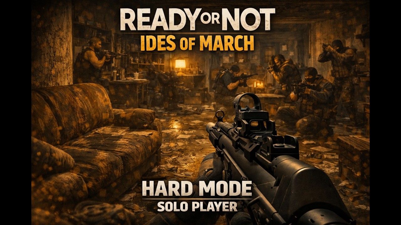 Saya Coba Hard Mode Sendirian… dan Ini yang Terjadi | Ides of March - Ready or Not Indonesia