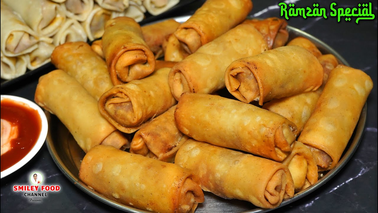 नये क्रिस्पी चिकन टिक्का रोल बनाकर पुरे रमजान के लिए स्टोर कर ले | Ramzan Special Chicken Tikka Roll