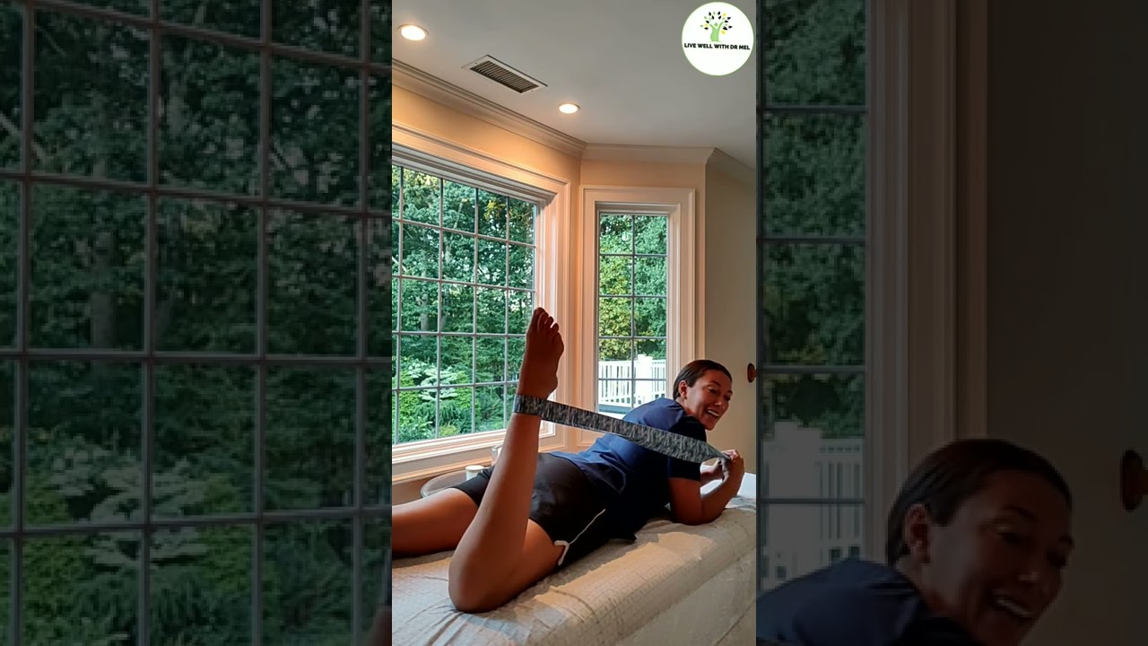 PNF Technique To Stretch Quadricep | Live well With Dr Mel