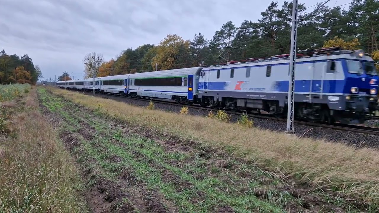 🎄🚈EP09-014+IC 38172 PRZEMYŚLANIN/PODHALANIN (PL-PKPIC) rel. Zakopane - Świnoujście