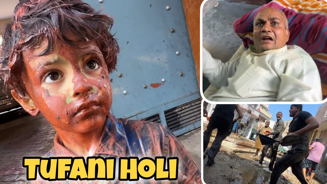 Toofani Holi Vlog😳