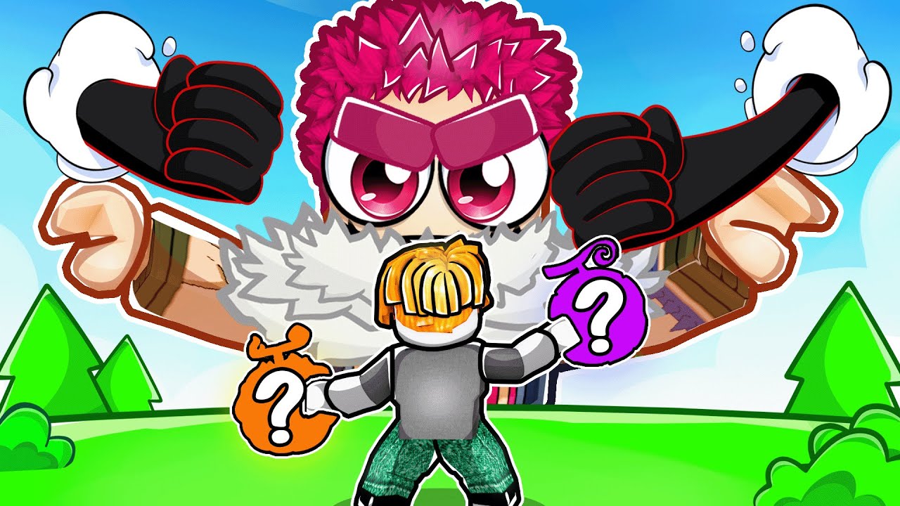 Fighting Blox Fruits Bosses Using RANDOM Fruits!