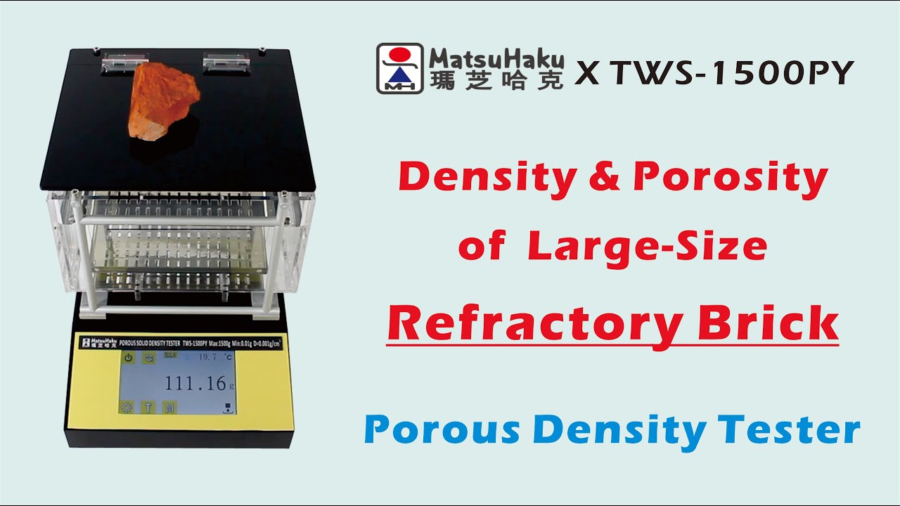 #Refractory #Brick #Porous #Solid #Density #Tester TWS-1500PY