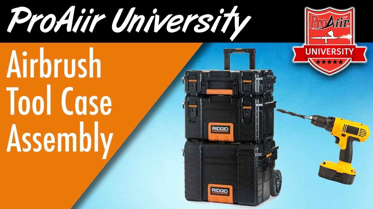 Airbrush Tool Case Assembly