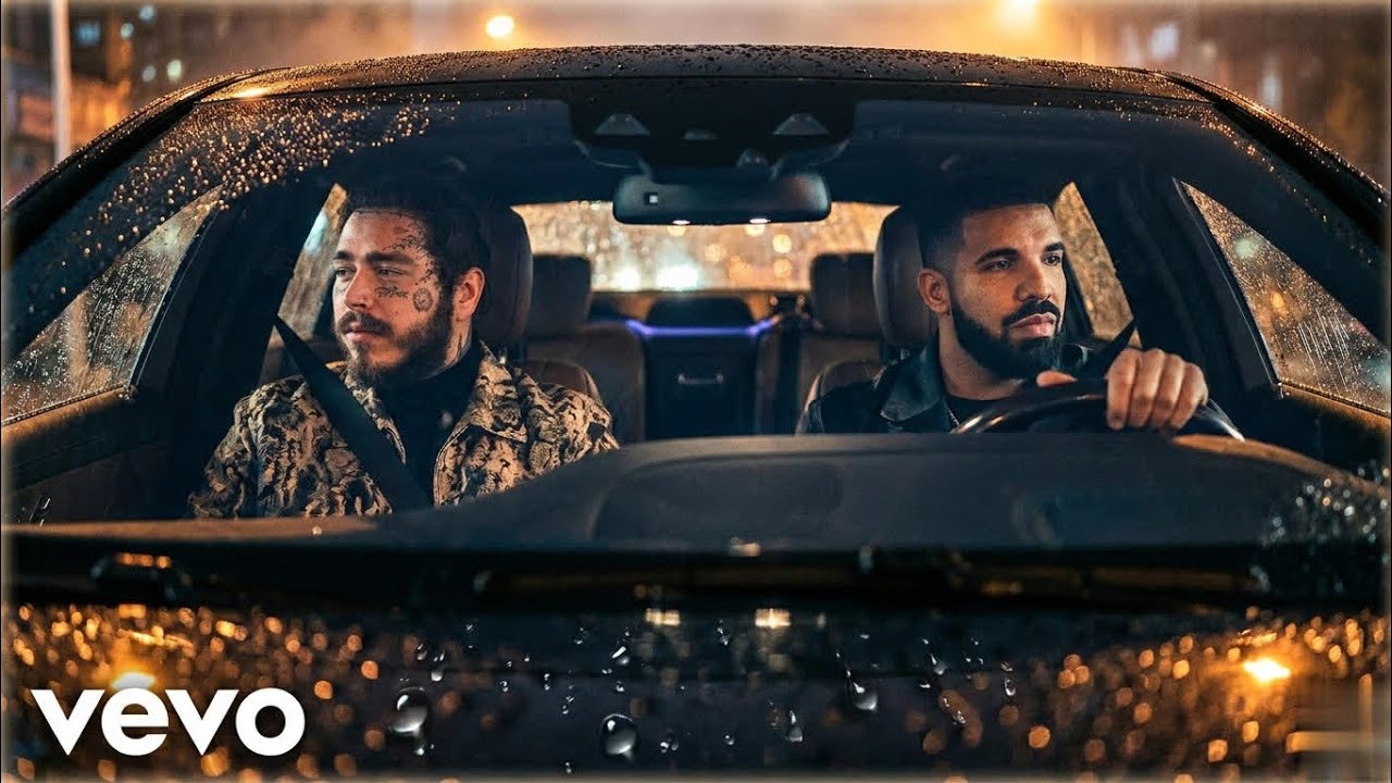 Post Malone ft. Drake - Echoes Of You (Lyrics Video)