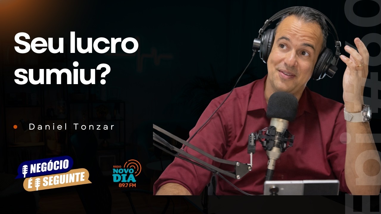 Você vende bem mas o dinheiro some? o erro invisível da gestão à vista | Daniel Tonzar