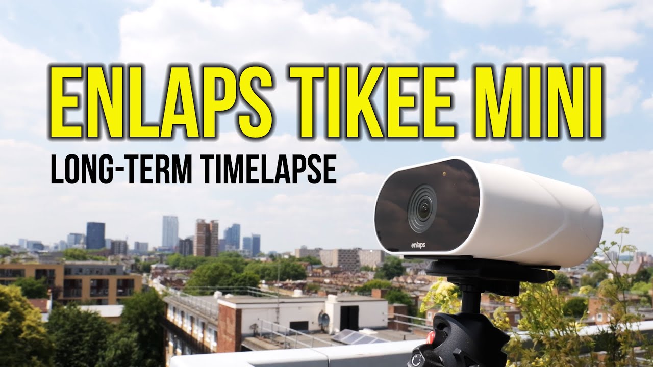 BEST construction timelapse camera - Enlaps Tikee Mini