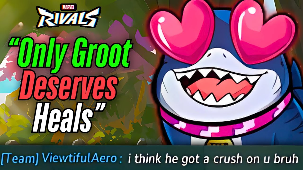 Ragebaiting The Team by Overly Glazing One Teammate in Marvel Rivals