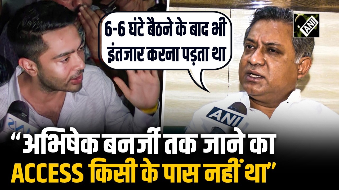 &ldquo;6-6 घंटे बैठने के बाद भी&hellip;&rdquo;, Sandipan Saha ने TMC और Abhishek Banerjee पर किया प्रहार